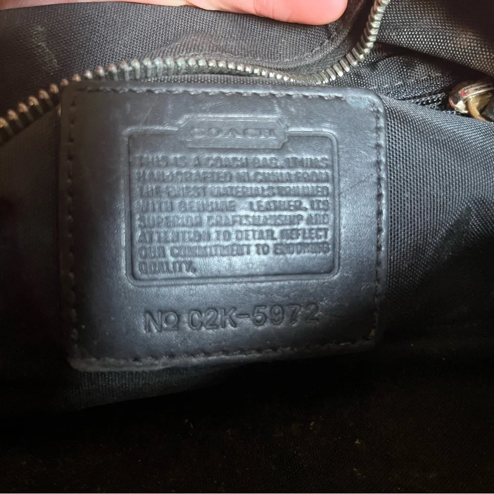 Coach Black Men's toiletries Bag - Picture 5 of 6